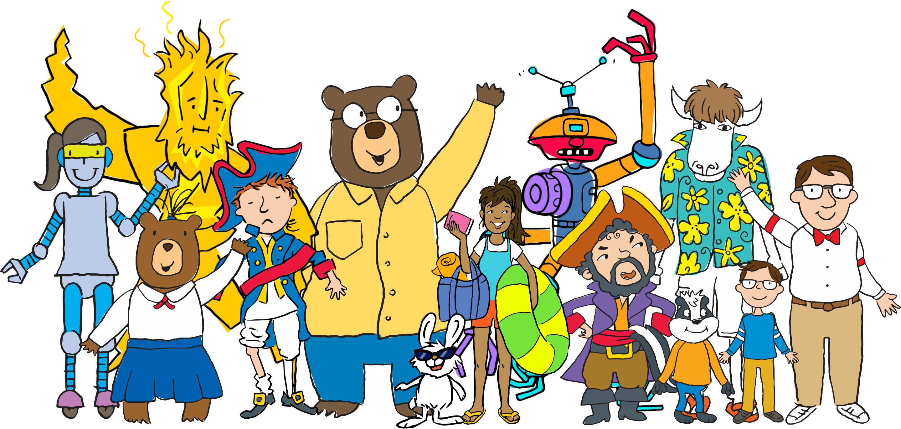 Character illustrations Character illustrations
