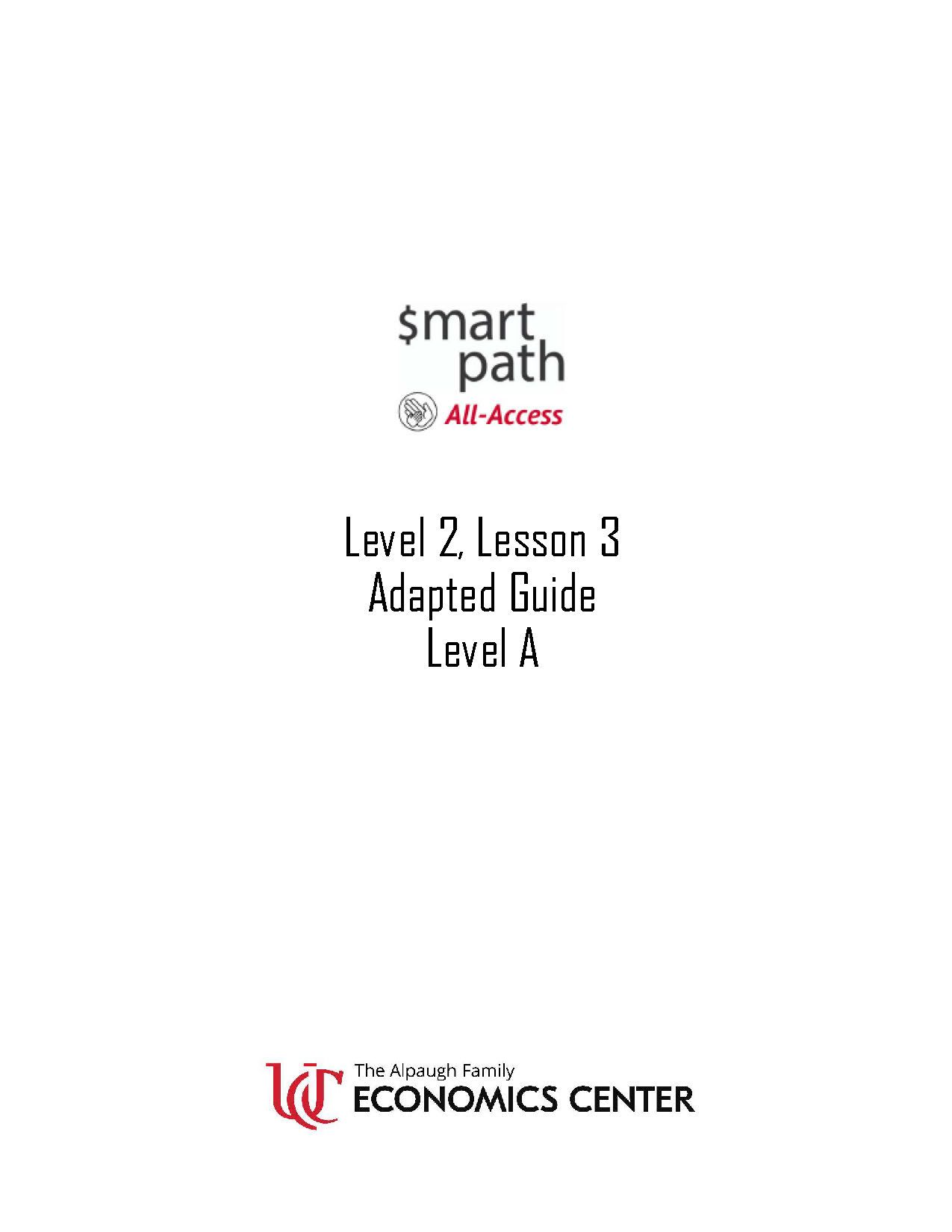 Level 2 Lesson 3 Cover